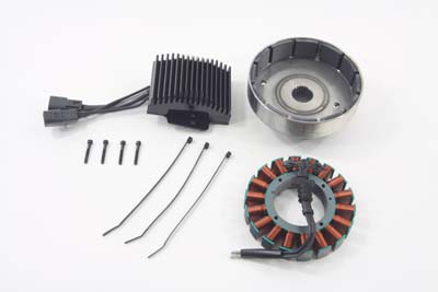 Alternator Charging System Kit 50 Amp for Harley FXST 2007