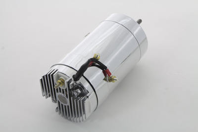 Chrome 12 Volt 2-Brush Generator w/ Low Output 1941-81 FL & XL