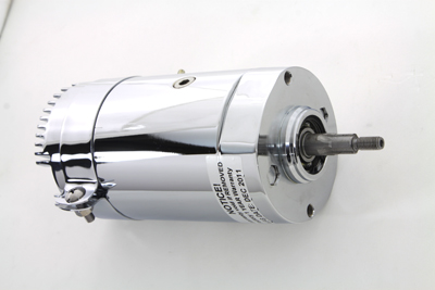 Chrome 12 Volt 2-Brush Generator w/ Low Output 1941-81 FL & XL