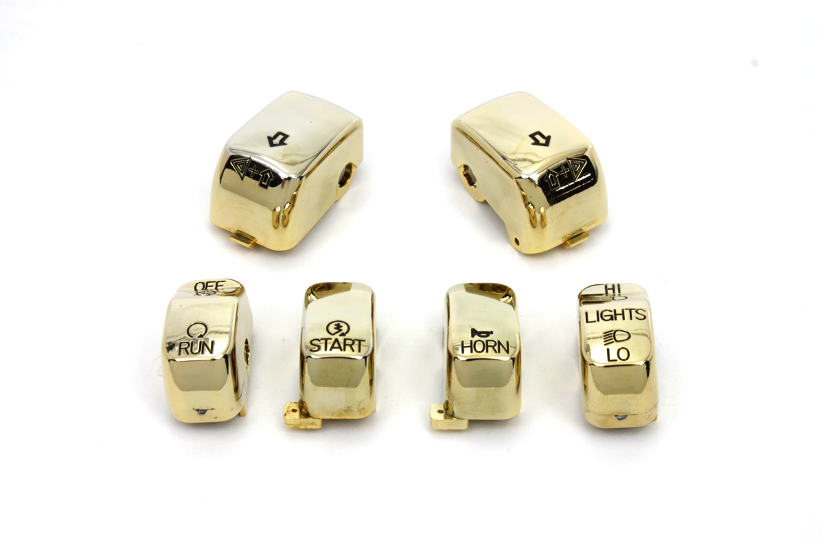 Gold Switch Cover Kit for 1996-UP Models