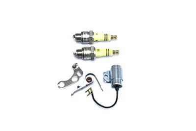Ignition Tune Up Kit with Spark Plugs for 1948-1969 FL & XLH
