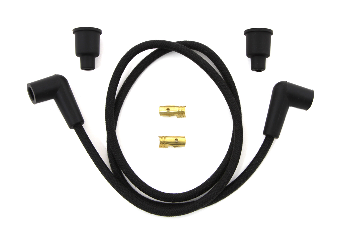 Universal 7mm Braided Spark Plug Wire Kit