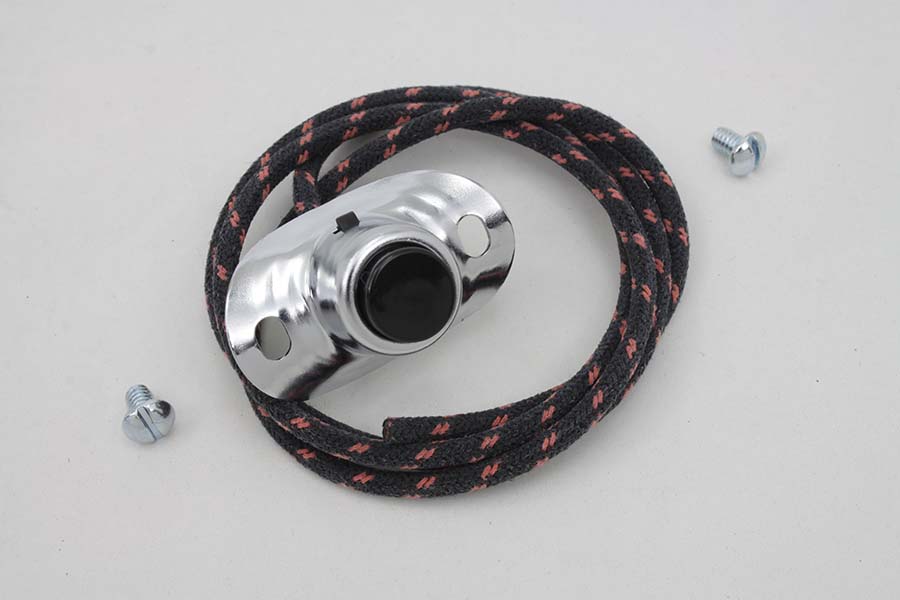 Handlebar Horn Switch Button with 1 Wire