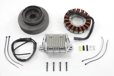 Alternator Charging System Kit 50 Amp for Harley FLH & FLT 2009-10