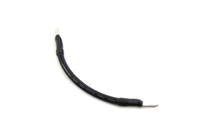 Black 14 in. Flexible Battery Cable for Harley & Customs