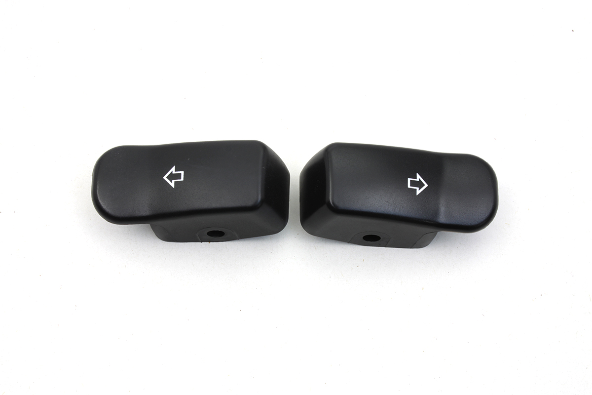 Black Turn Signal Extension Cap for FXD 2012-UP & 2011-UP Softails