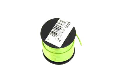 Primary Wire 18 Gauge 45' Roll Green for All Harley Models