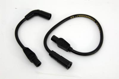 Sumax Spark Plug Wire Kit 8.2mm Black for 1999-2006 FLT & XL