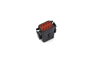 Deutsch Wiring Socket Housing 8 Position OEM: 74118-98BK