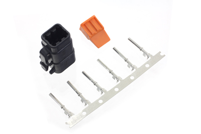 Deutsch Wiring Socket Housing Kit 6 Position OEM: 74116-98BK