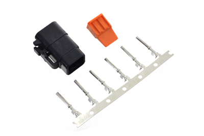 Deutsch Wiring Socket Housing Kit 6 Position OEM: 74116-98BK