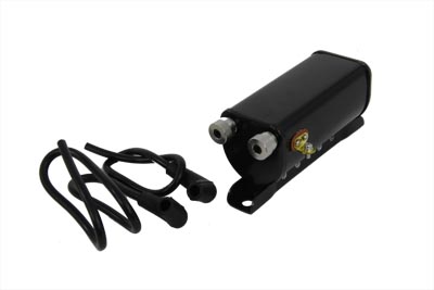 Black 6 Volt Ignition Coil for Harley FL 1948-1960 Big Twins