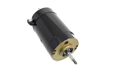 Black 12 Volt 2-Brush Generator for Harley FL & XL 1941-1981