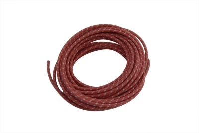 Red 25' Cloth Covered Wire for All Models