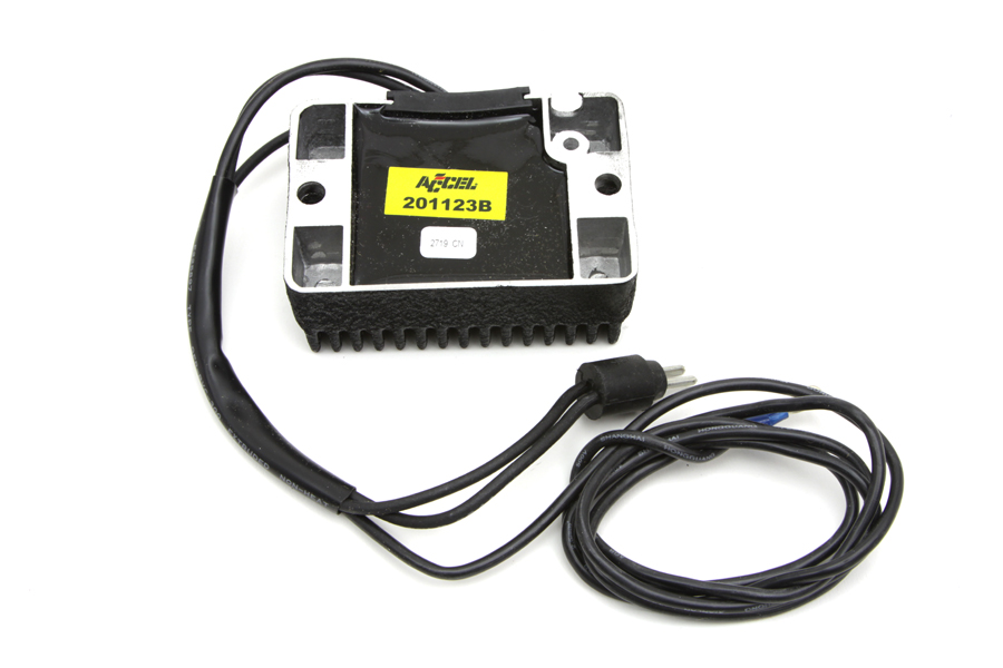 Accel XL 1991-1993 Voltage Regulator Black 22 Amp