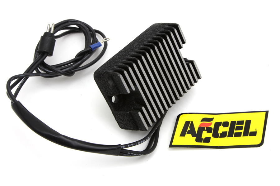 Accel XL 1991-1993 Voltage Regulator Black 22 Amp