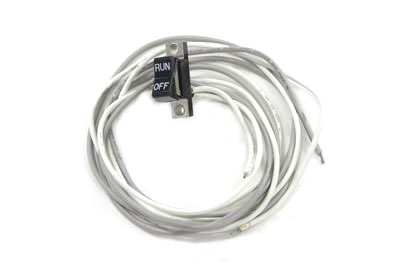 Rocker Style Handlebar Switch w/ Run-Off Positions for Harleys 72-81