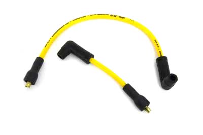 Accel Spark Plug Wire Set Yellow 8.8mm for Harley 1991-UP Softails