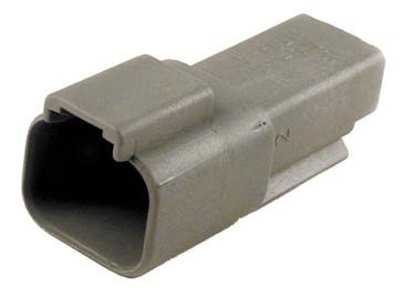 Sealed Connector Component 2 wire Grey Housing