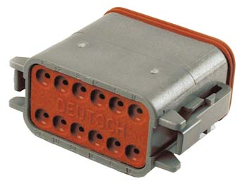Deutsch Sealed 12 Wire Connector Component