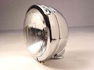 Chrome Spotlamp Assembly H-3 for Harley FL FLT FLST