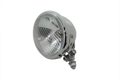 Complete 4 1/2 inch Light with Bulb for Harley Big Twin & XL