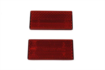 OE Red Reflector Set For Harley XL