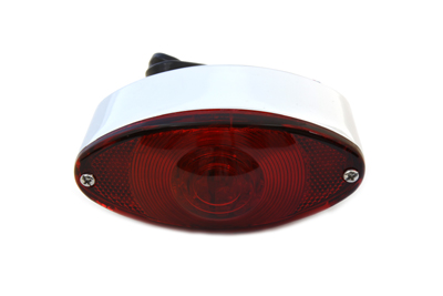 Chrome Tail Lamp Cateye Style