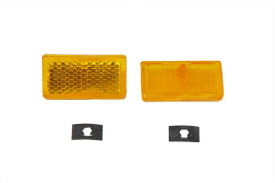 Front Amber Reflectors for Harley 1969-1971 Electra Glide