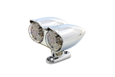 Dual LED Amber Marker Lamp for Harley and Custom