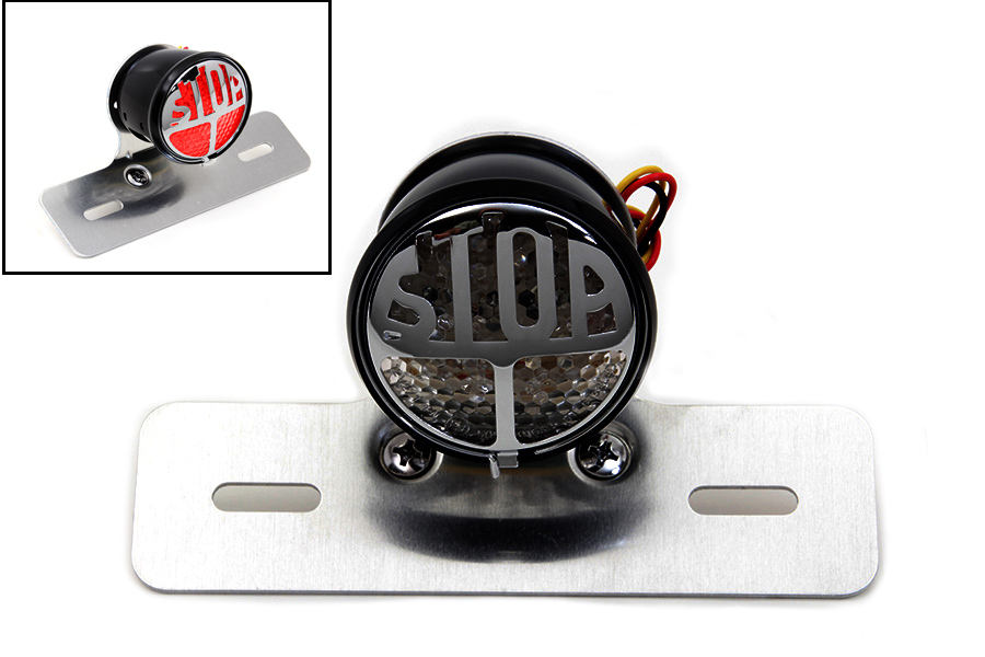 Stop LED Tail Lamp Assembly Black