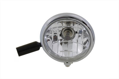 5 3/4 inch Diamond Cut Reflector Lamp Unit for Harley Chopper