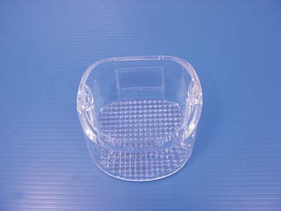 Laydown Slim Style Clear Tail Lamp Lens for Harley 1973-1998