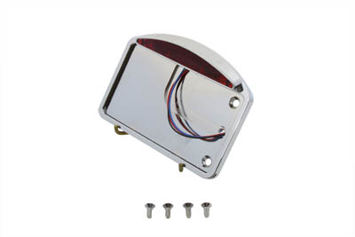 Tail Lamp and License Plate Assembly Slice Style for Harley & Customs