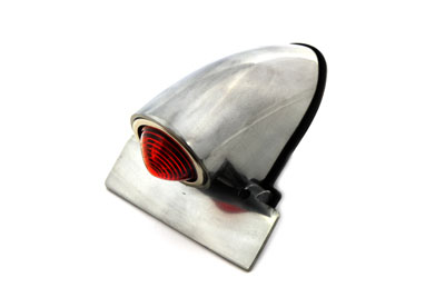 Polished Sparto Style Tail Lamp for Harley and Custom