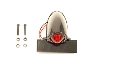 Black Sparto Style Tail Lamp for Harley & Customs