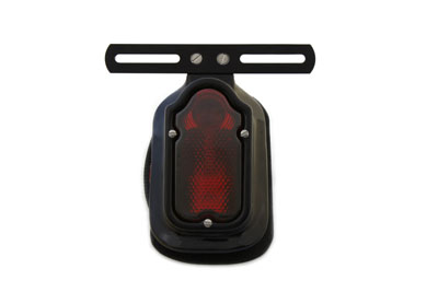 Replica Black Tombstone Tail Lamp for Harley Big Twin 1947-1954