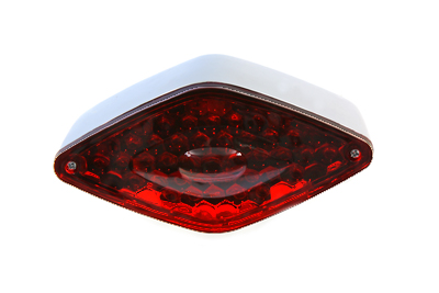 Diamond Style LED Tail Lamp Red for Harley FXWG FXST and Cateye