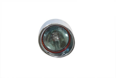 Torpedo Clear 35W Marker Light Lamp Set for Harley Custom