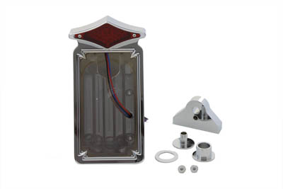 Diamond LED Vertical Style Tail Lamp for 1/2 or 3/8 stud side mount