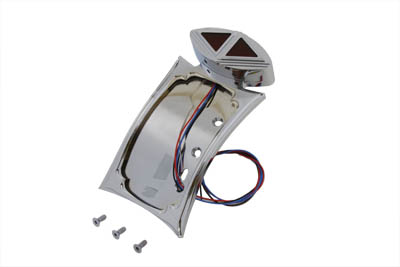Tail Lamp and License Plate Set Spike Style for Harleys