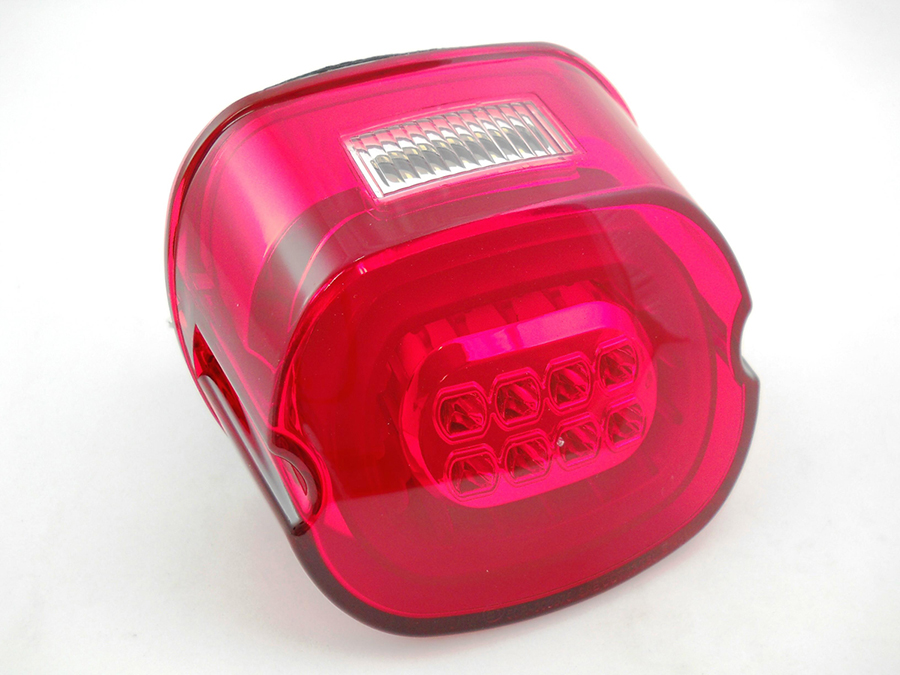 Lay Down LED Tail Lamp Red for 1999-UP Models