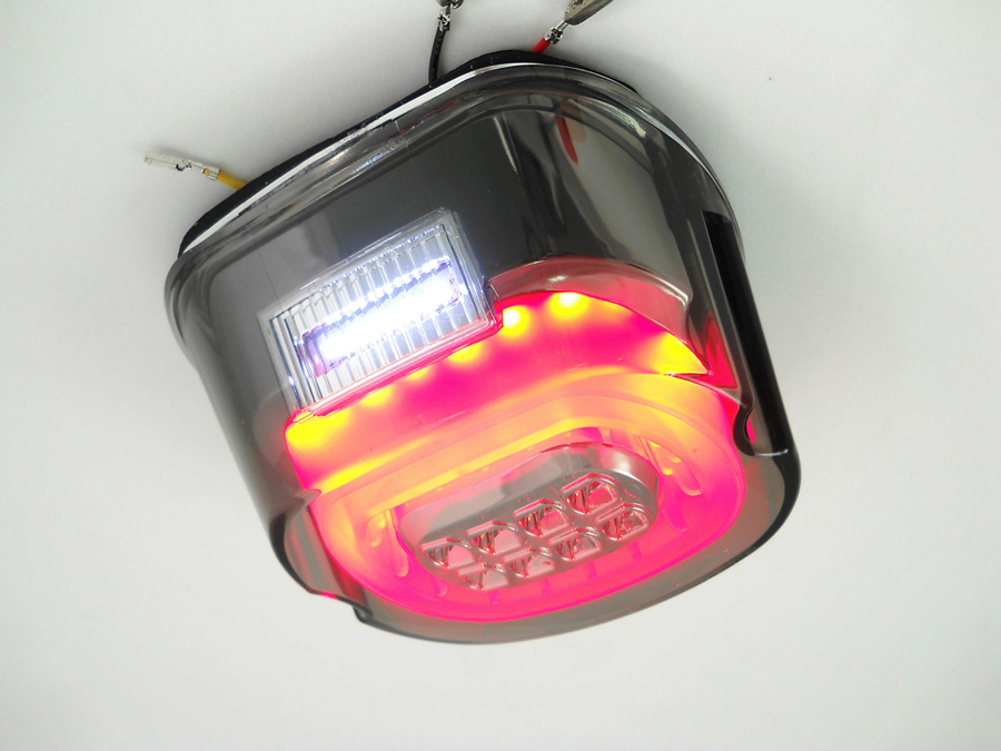 Lay Down LED Tail Lamp Smoke for 1999-UP Models