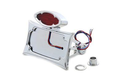 Odins Horizontal Tail Lamp Kit Side Mount for 1984-2007 Big Twin
