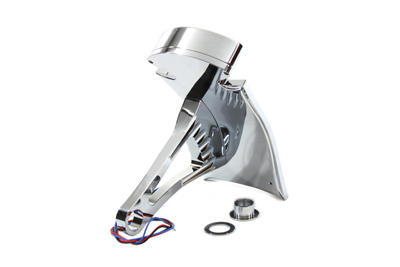 Chrome Odins Side Mount Taillamp for 1984-2007 Harley & Customs