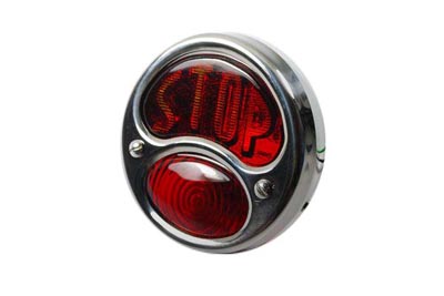 Polished Round Tail Lamp LED