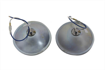 Police Dark Blue Spot Lamp Bulb Set for 4-1/2 inch spotlamps