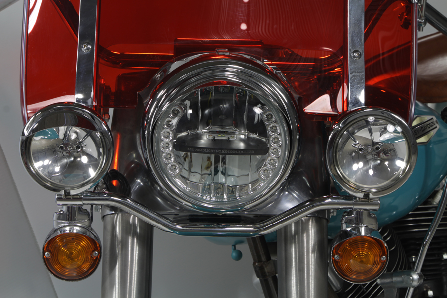 7" LED Headlamp Assembly for 1984-UP Big Twins