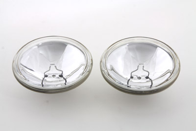 4-1/2 inch Spotlamp Seal Beam Clear Bulb Set 12 Volt