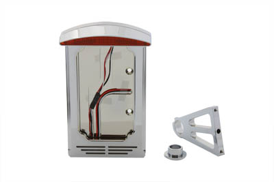 Vertical Tail Lamp Kit with Accent Light for 1984-2007 Big Twins